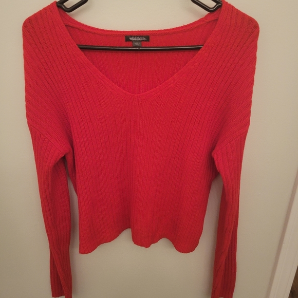wild fable Sweaters - .Wild Fable red sweater. Never worn. Medium. Nice and thick